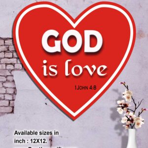 Ref : God is Love. 1 John 4:8