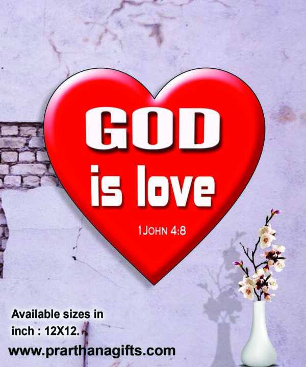 Ref : God is Love. 1 John 4:8