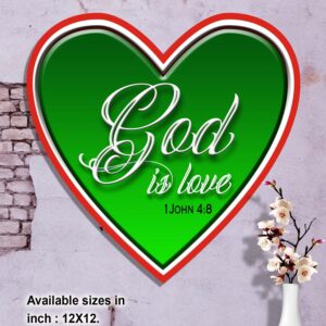 Ref : God is Love. 1 John 4:8