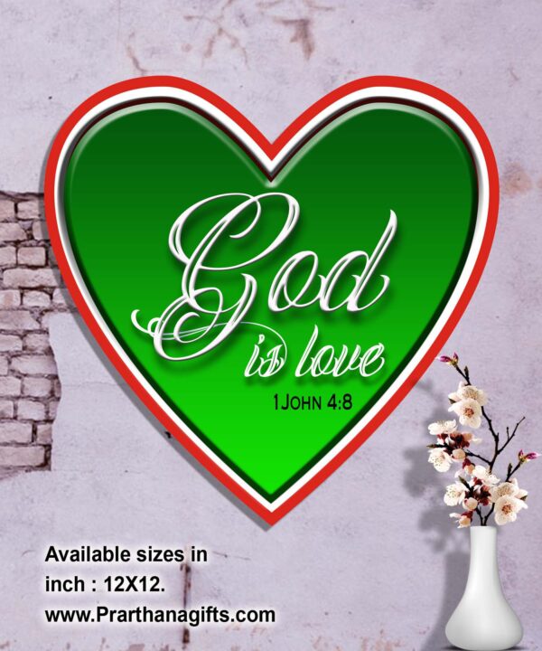 Ref : God is Love. 1 John 4:8