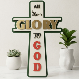 Gold GLORY Cross