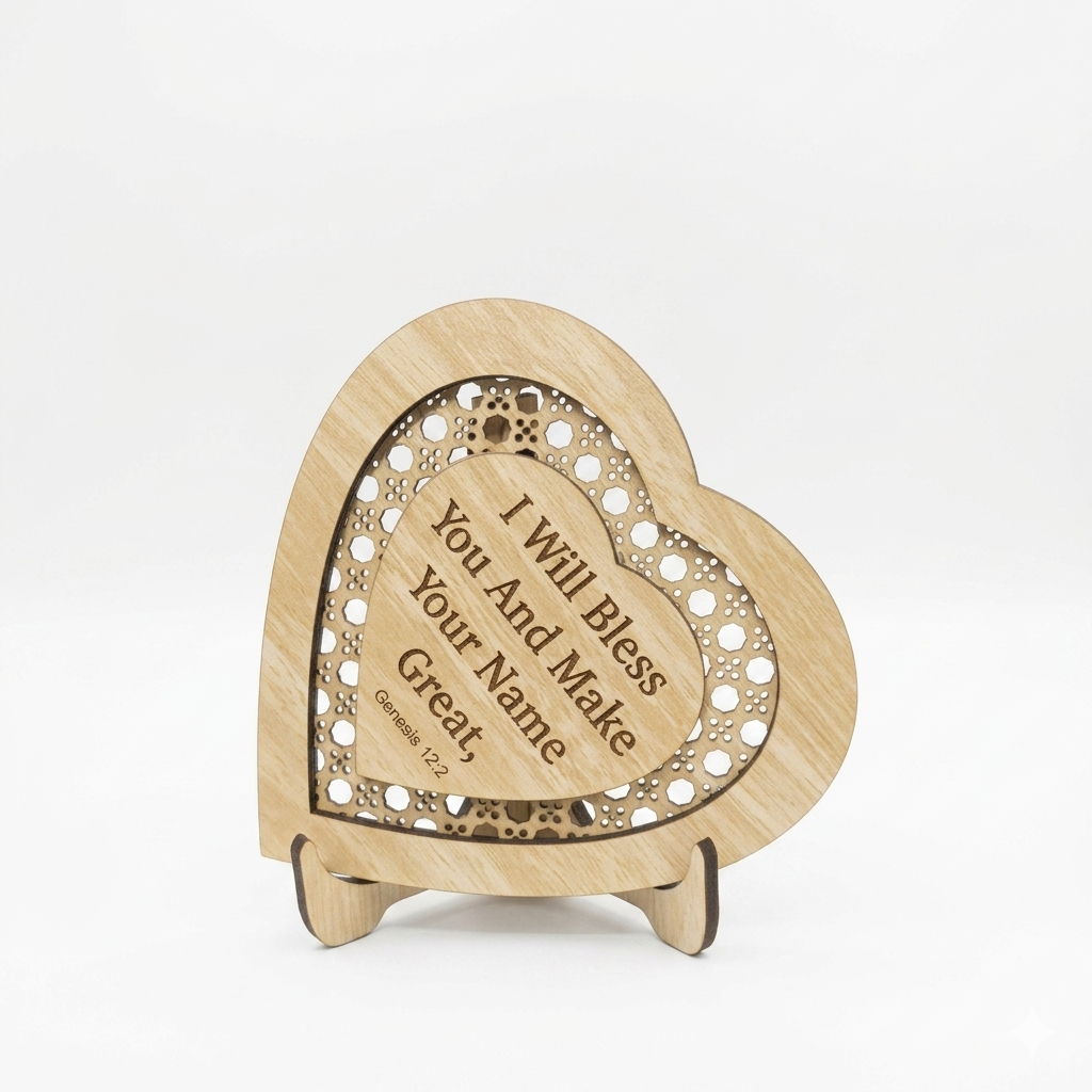 TT Mesh Heart English