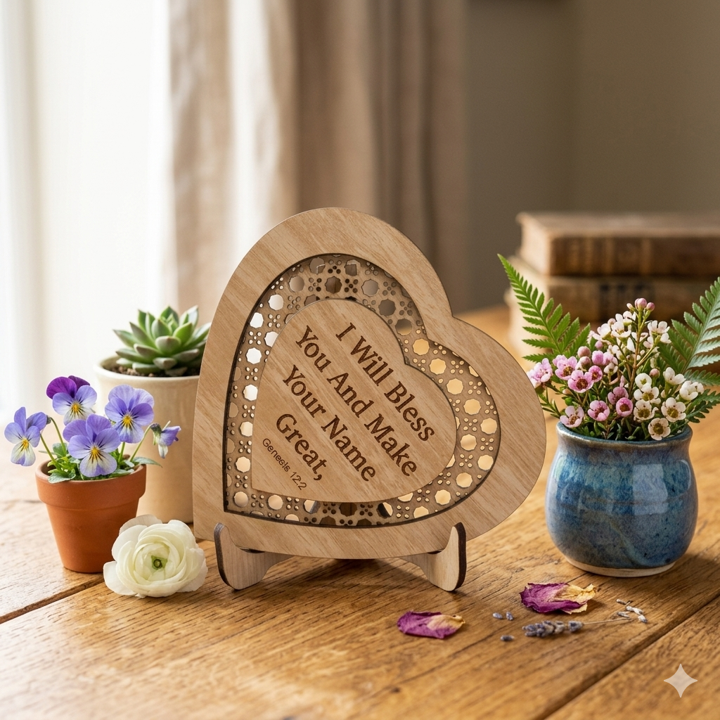 TT Mesh Heart English